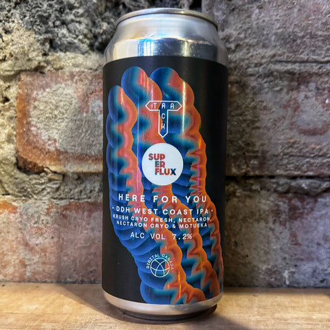 Track x Superflux Here For You DDH West Coast IPA 7.2% (440ml)