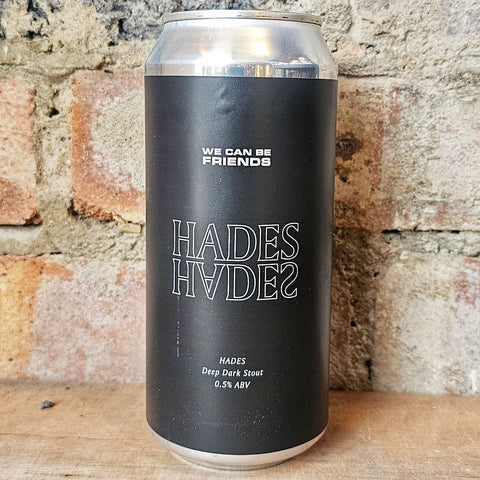 We Can Be Friends Hades Stout AF 0.5% (440ml)
