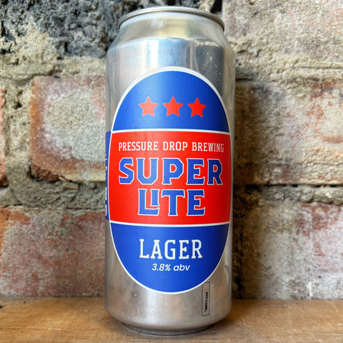 Pressure Drop Super Lite Lager 3.8% 2026 (440ml)