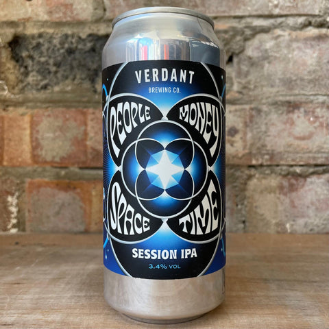 Verdant People Money Space Time Pale Ale 3.4% (440ml)