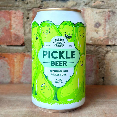 Garage Project Pickle Beer Cucumber Dill Pickle Sour 4.3% (330ml)