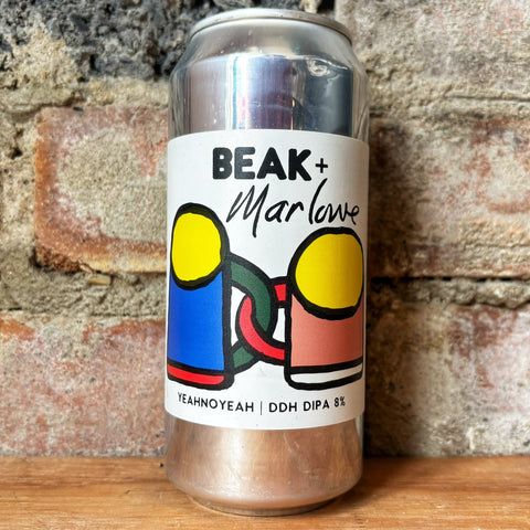 Beak x Marlowe Ales Yeahnoyeah DIPA 8% (440ml)