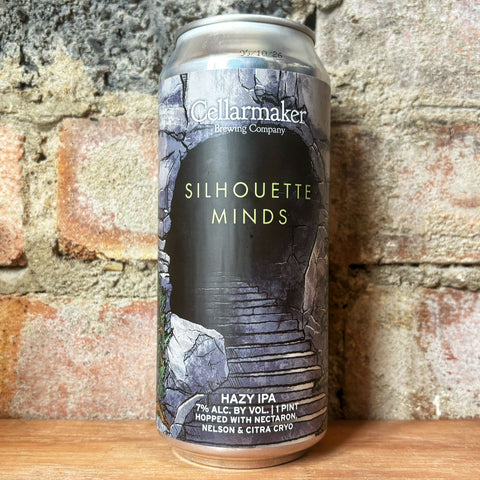 Cellarmaker Silhoutte Minds Hazy IPA 6.3% (473ml)
