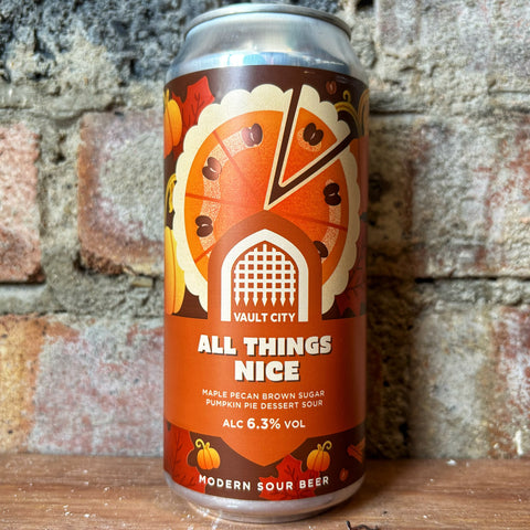 Vault City All Things Nice Pumpkin Pie Sour 6.3% (440ml)