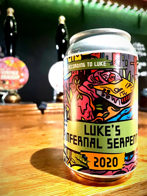 Luke's Cider Infernal Serpent Dry Sparkling 6.2% (330ml)