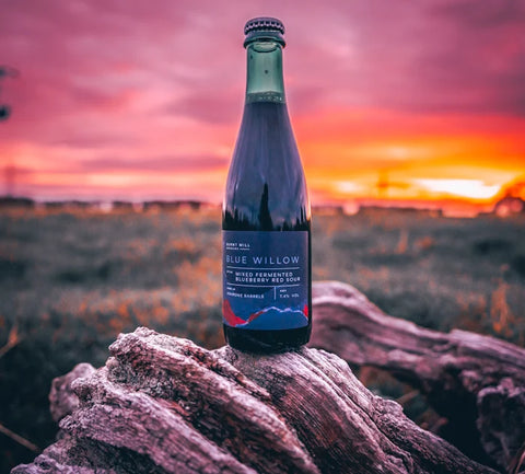 Burnt Mill Blue Will BA Mixed-Ferm Blueberry Red Sour 7.4% (375ml)