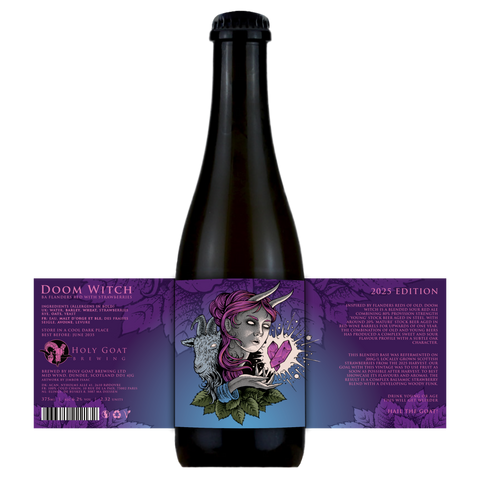 Holy Goat Doom Witch 25" BA Flanders Red with Strawberries 6.2% (375ml)