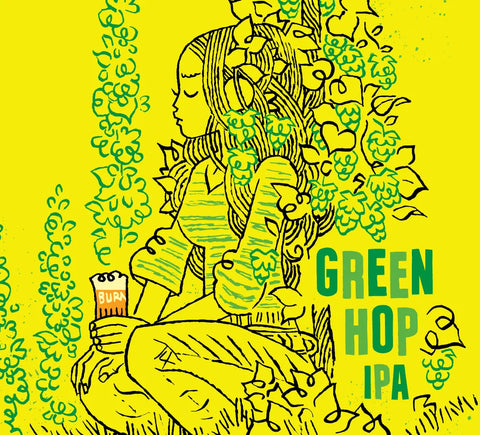 Burning Sky Green Hop IPA 6% (440ml)