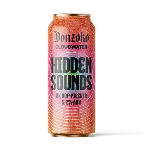 Donzoko X Cloudwater Hidden Sounds UK Hopped Pilsner 5.2% (440ml)