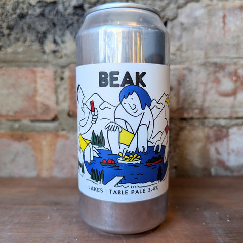 Beak Lakes Table Pale 3.4% (440ml)