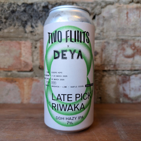 Two Flints x DEYA Late Riwaka IPA 7% (440ml)