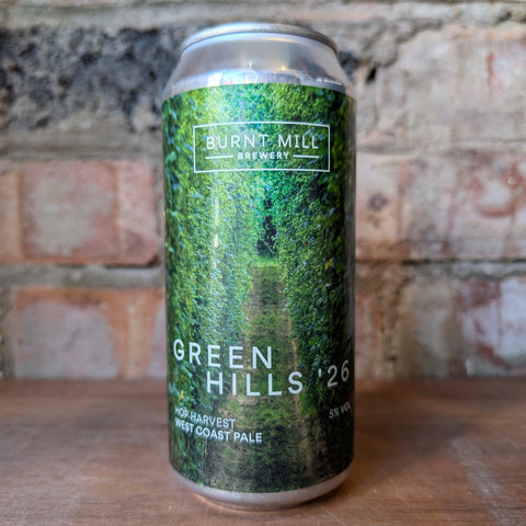 Burnt Mill Green Hills 26 Fresh Hop IPA