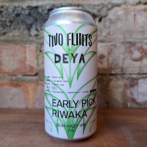 Two Flints x DEYA Early Riwaka IPA 7% (440ml)
