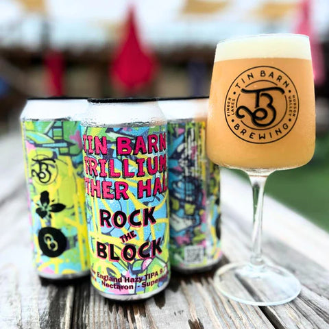 Tin Barn x Trillium x Other Half Rock The Block NE TIPA 9.7% (473ml)