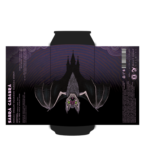 Holy Goat Sabra Cadabra Vanilla Stout 5.3% (440ml)