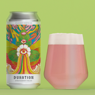 Duration Strataberry Fields Fruited Ale Strawberry Grisette 4.2% (440ml)
