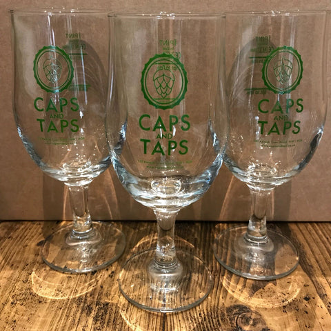 Caps and Taps Glass