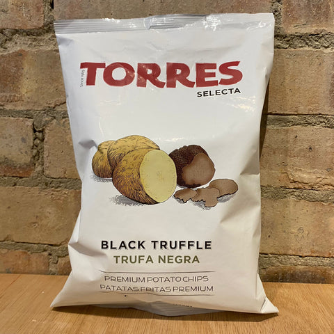 LARGE Torres Black Truffle Potato Crisps 125g