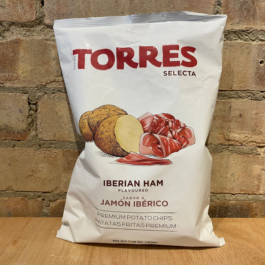 LARGE Torres Jamon Iberico Crisps Sharing Bag 150g