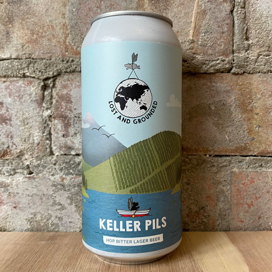 Lost and Grounded Keller Pils Can 4.8% (440ml)