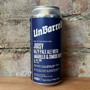 Unbarred Joosy Pale Ale 5.1% (440ml)